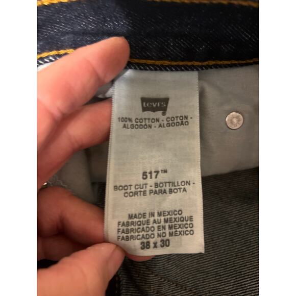 Levi’s men’s 517 boot cut jeans 38 x 30 - Picture 8 of 8